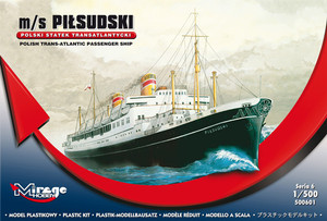 m/s Piłsudski Skala 1:500