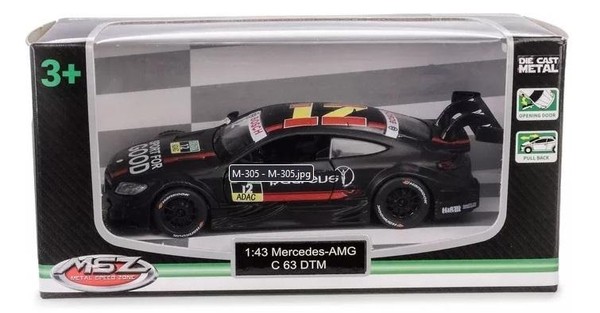 Mercedes-AMG C 63 DTM black 1:43