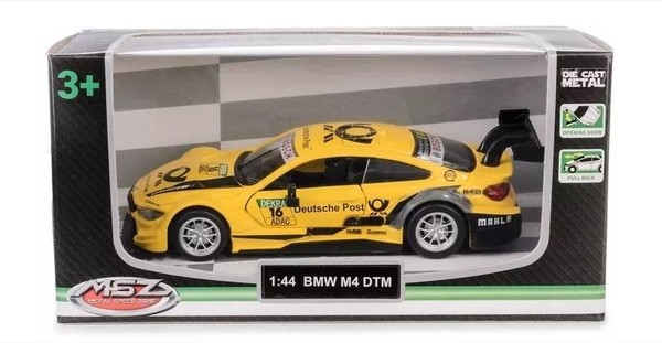 BMW M4 DTM yellow 1:44
