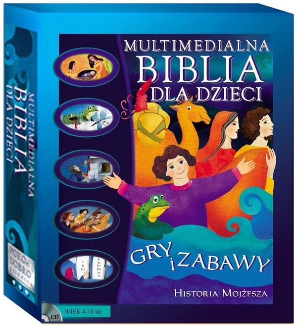 Multimedialna Biblia dla Dzieci. Historia Mojżesza - CD