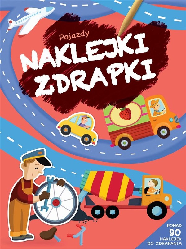 Pojazdy Naklejki zdrapki