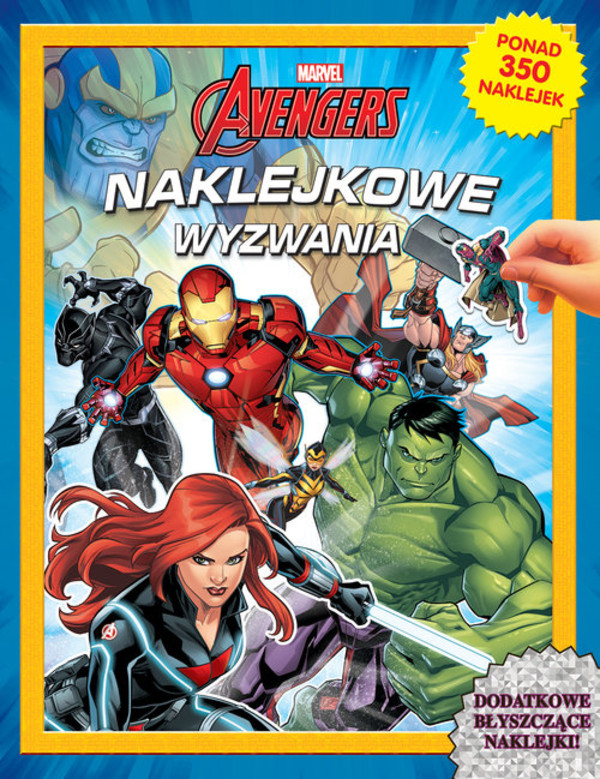 Naklejkowe wyzwania Marvel Avengers
