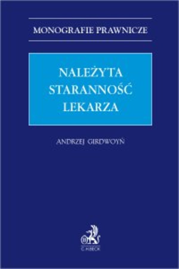 Należyta staranność lekarza - pdf