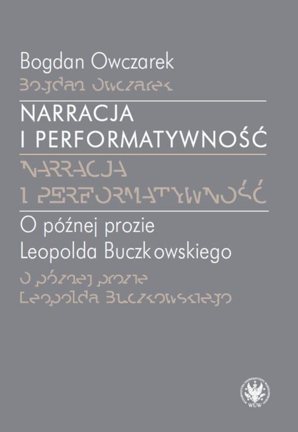 Narracja i performatywność - mobi, epub, pdf