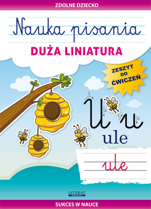 Nauka pisania Duża liniatura