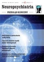 Neuropsychiatria. Przegląd Kliniczny - pdf NR 3(6)/2010