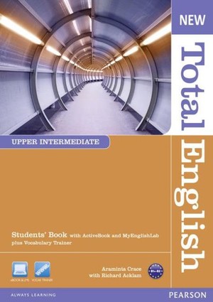 New Total English Upper-Intermediate. Student`s Book Podręcznik + ActiveBook + MyEnglishLab + DVD