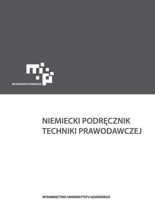 Niemiecki podręcznik techniki prawodawczej - pdf