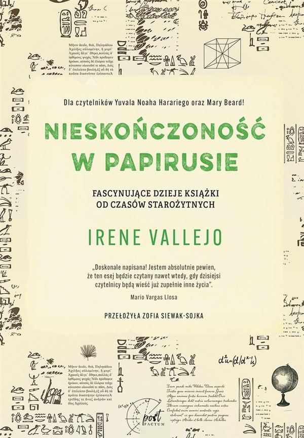 Nieskończoność w papirusie Fascynujące dzieje książki od czasów starożytnych