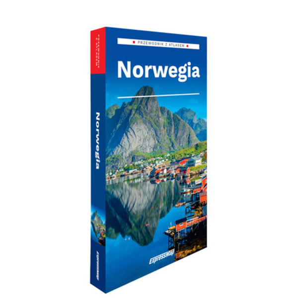 Norwegia 2 w 1 przewodnik + atlas