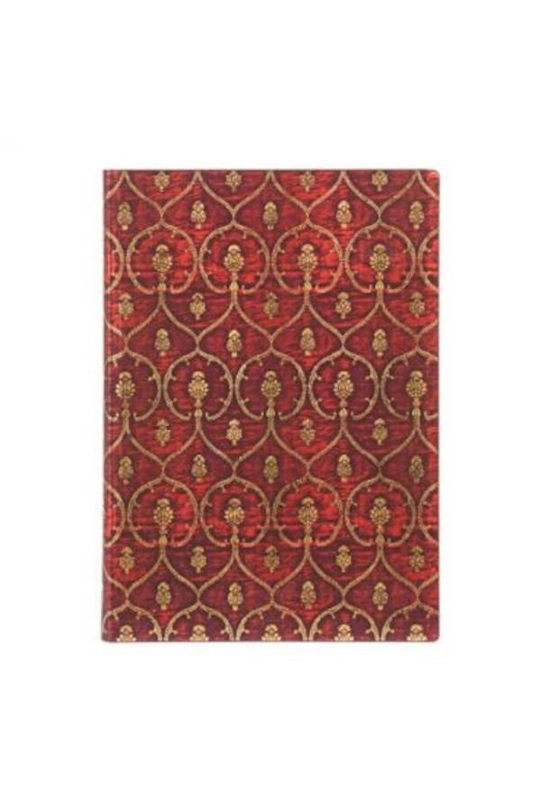 Notatnik Paperblanks Red Velvet Midi Flexi