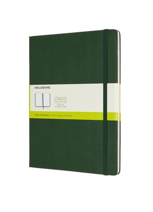 Notes Classic XL 19x25 tw. gładki myrtle green