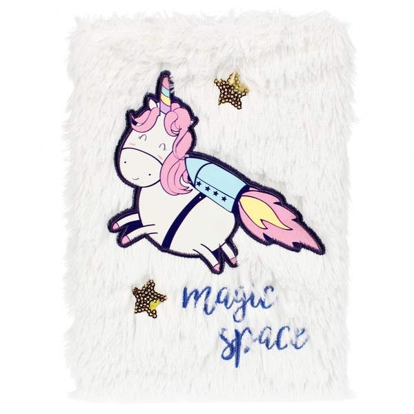 Notes pluszowy unicorn space