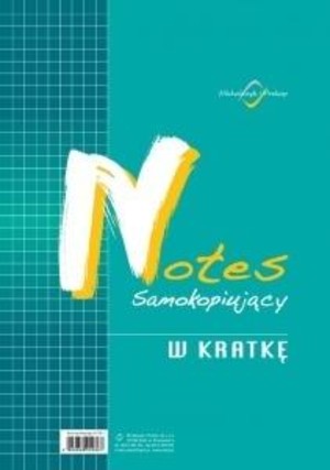 Notes samokopiujący w kratkę N-103-3