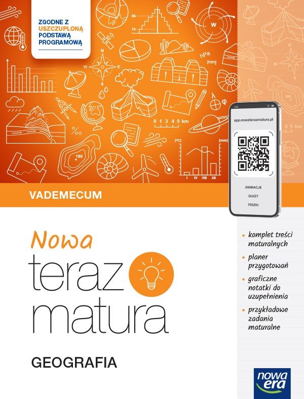 Nowa Teraz matura. Geografia. Vademecum. Matura 2025