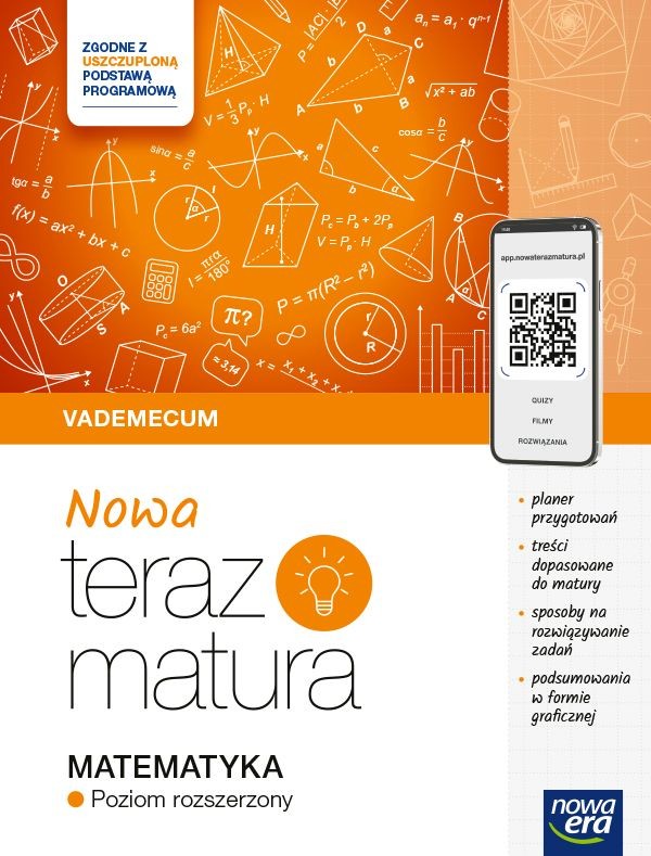 Nowa Teraz matura. Matematyka. Vademecum. Poziom rozszerzony. Matura 2025