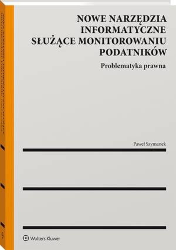 Nowe narzędzia informatyczne służące monitorowaniu podatników - pdf