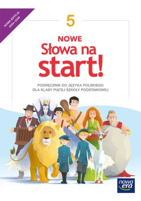 NOWE Słowa na start! 5. NEON. Podręcznik do języka polskiego dla klasy piątej szkoły podstawowej Nowa edycja 2024-2026