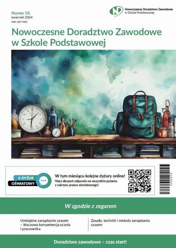 Nowoczesne Doradztwo Zawodowe w Szkole Podstawowej, numer 56, W zgodzie z zegarem - pdf