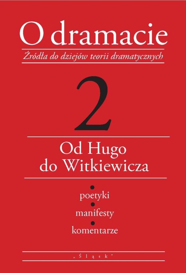 O dramacie Od Hugo do Witkiewicza