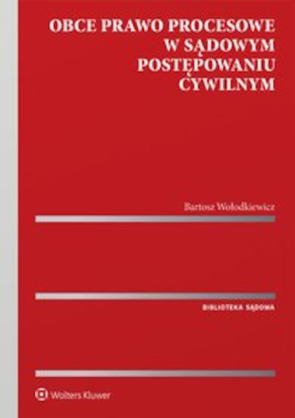 Obce prawo procesowe w sądowym postępowaniu cywilnym - epub, pdf 1