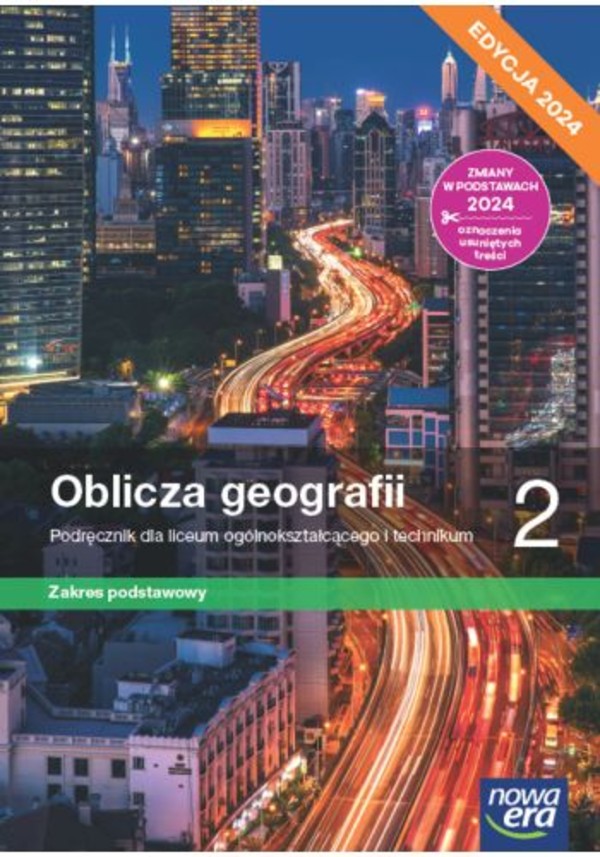 Oblicza geografii 2. Podręcznik. Zakres podstawowy Edycja 2024