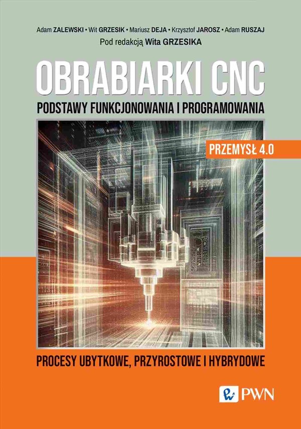 Obrabiarki CNC Podstawy funkcjonowania i programowania Procesy ubytkowe, przyrostowe i hybrydowe