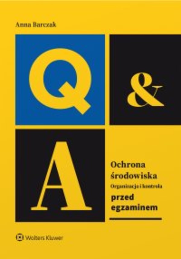 Ochrona środowiska - organizacja i kontrola. Przed egzaminem - pdf