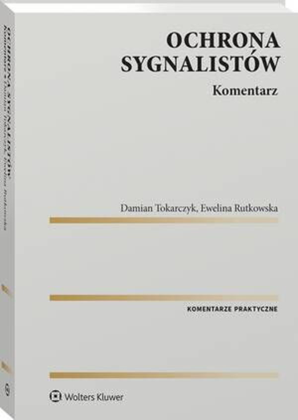 Ochrona sygnalistów. Komentarz - pdf