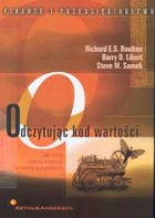 Odczytując kod wartości Jak firmy tworzą wartość w nowej gospodarce