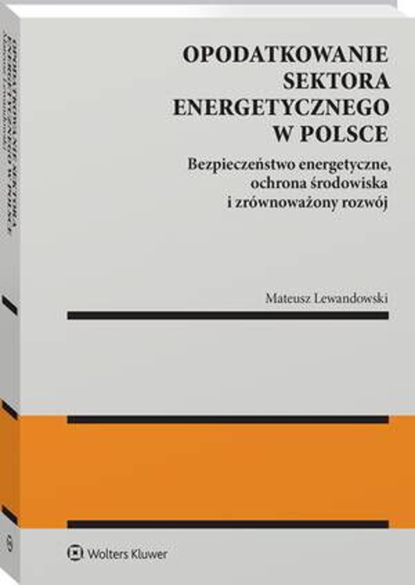Opodatkowanie sektora energetycznego w Polsce - pdf