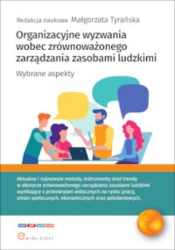 Organizacyjne wyzwania wobec zrównoważonego zarządzania zasobami ludzkimi - mobi, epub, pdf 1