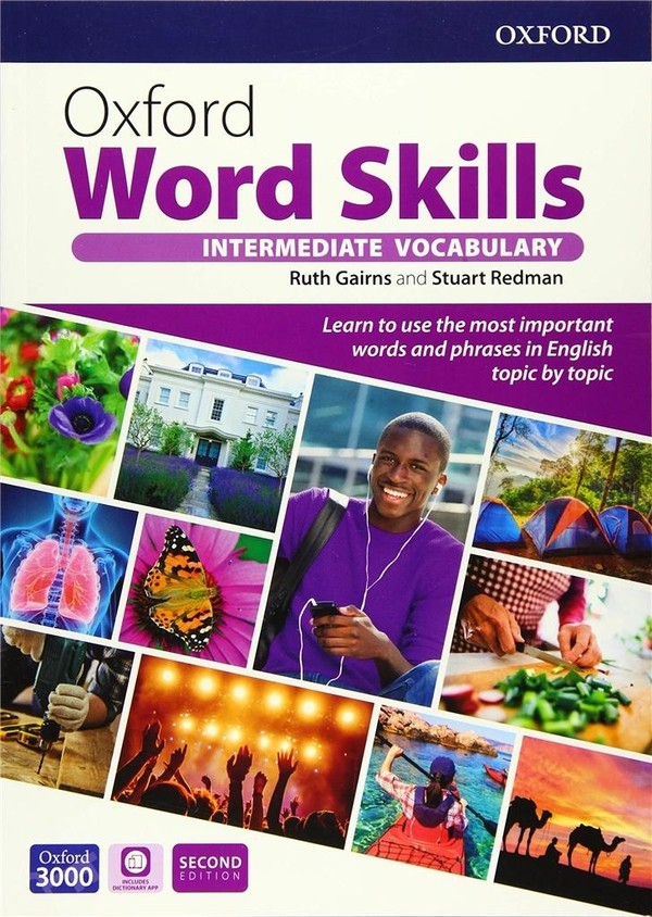 Oxford Word Skills 2E Intermediate Student`s Book Podręcznik + app (z kluczem)