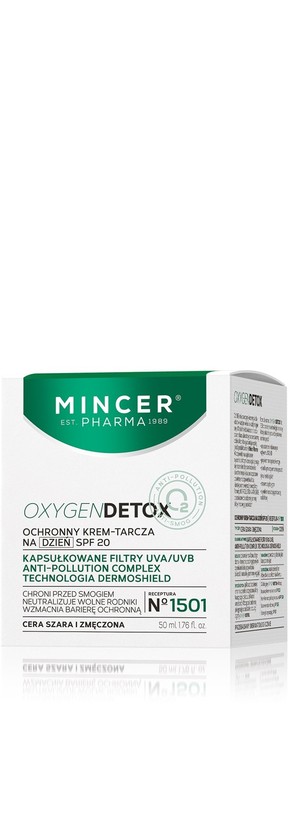 Oxygen Detox Ochronny SPF20 - 1501 krem-tarcza na dzień