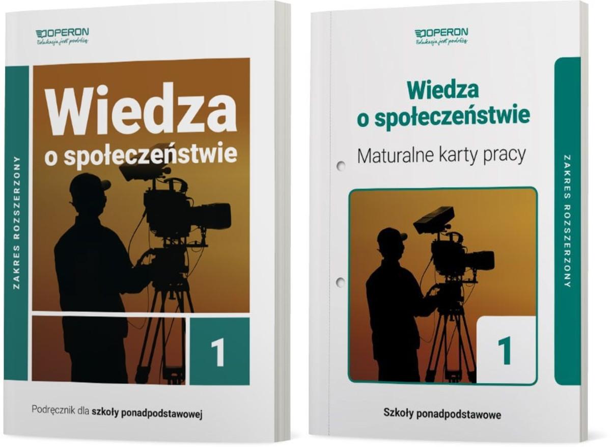 Wiedza o społeczeństwie 1. Klasa 1. Podręcznik i maturalne karty pracy dla liceum i technikum. Zakres rozszerzony. Szkoła ponadpodstawowa