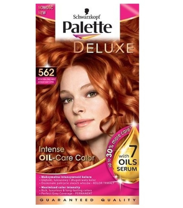 Краска для волос palette deluxe с 7 маслами