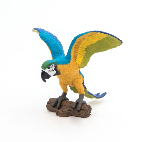 Figurka Papuga Ara niebieska