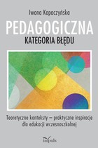 Pedagogiczna kategoria błędu - mobi, epub