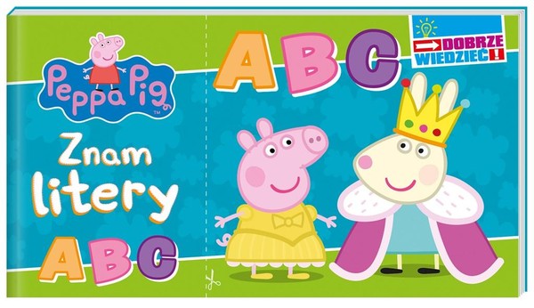 Peppa Pig Dobrze wiedzieć Znam litery