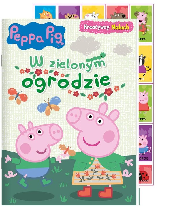 Peppa Pig Kreatywny maluch W zielonym ogrodzie