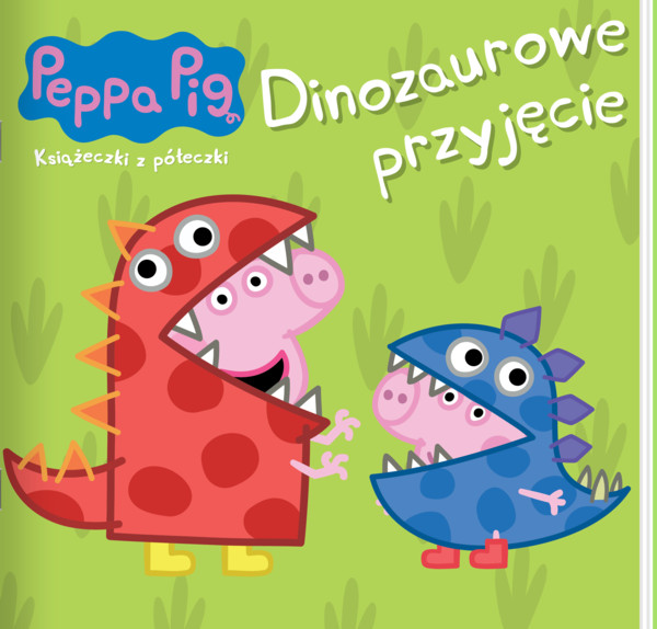 Peppa Pig Ksiażeczki z półeczki 8 Dinozaurowe przyjęcie