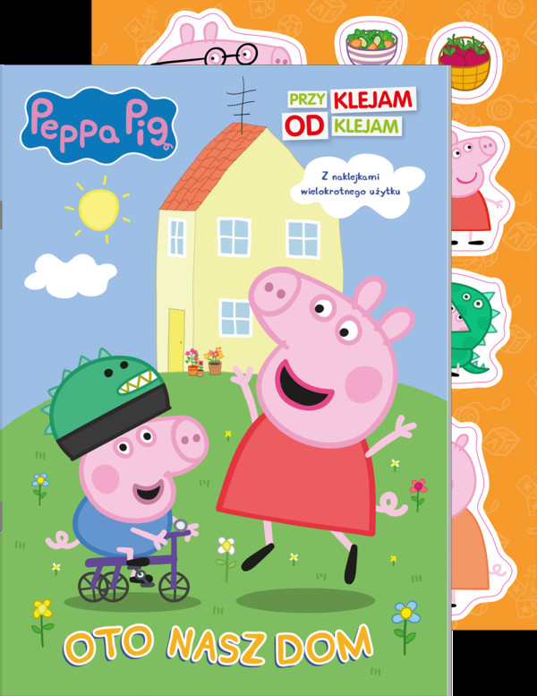 Peppa Pig Przyklejam Odklejam 6 Oto nasz dom