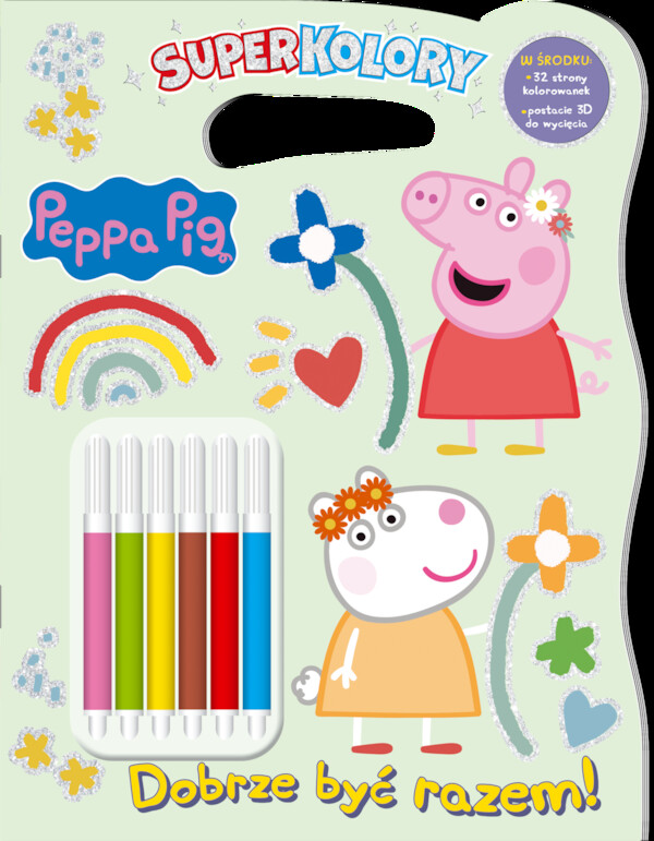 Peppa Pig Superkolory 6 Dobrze być razem!