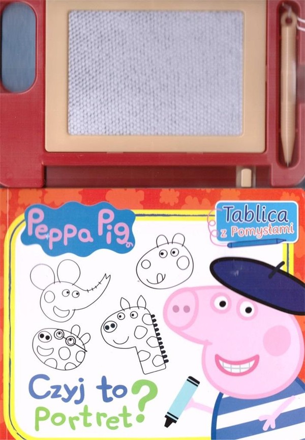 Peppa Pig Tablica z pomysłami Czyj to portret