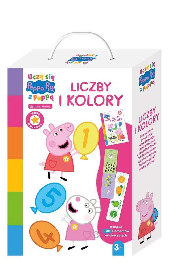 Peppa Pig Uczę się z Peppą Liczby i kolory