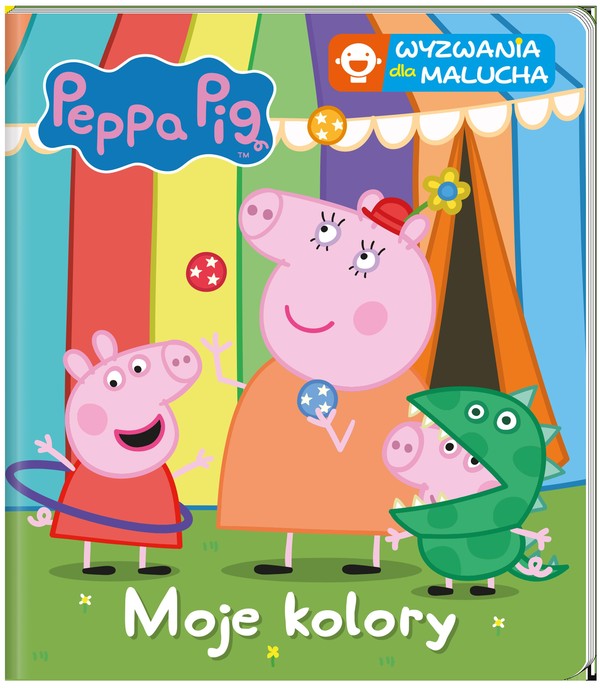 Peppa Pig. Wyzwania dla malucha. Moje kolory