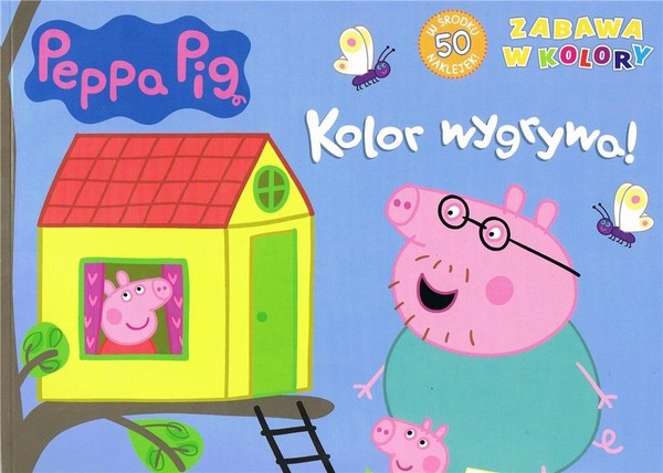 Kolor wygrywa! Peppa Pig Zabawa w kolory (część 8)