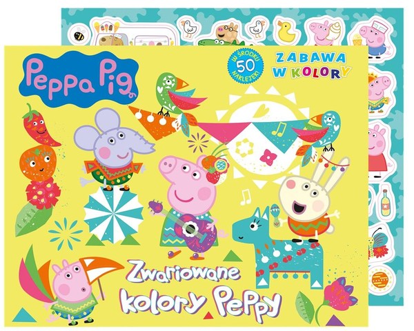 Peppa Pig Zabawa w kolory Zwariowane kolory