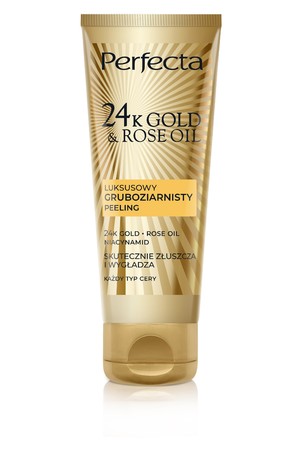 24K Gold & Rose Oil Peeling gruboziarnisty