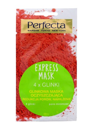 Perfecta Express Mask Glinkowa Maska oczyszczająca - 4 Glinki